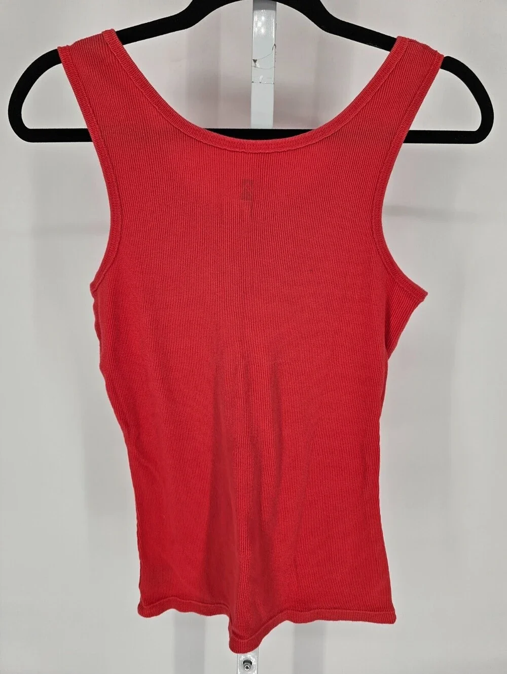 Alpine Design Womens Sz XL Classic Robbed Tank Top Solid Coral Pink - Picture 3 of 3